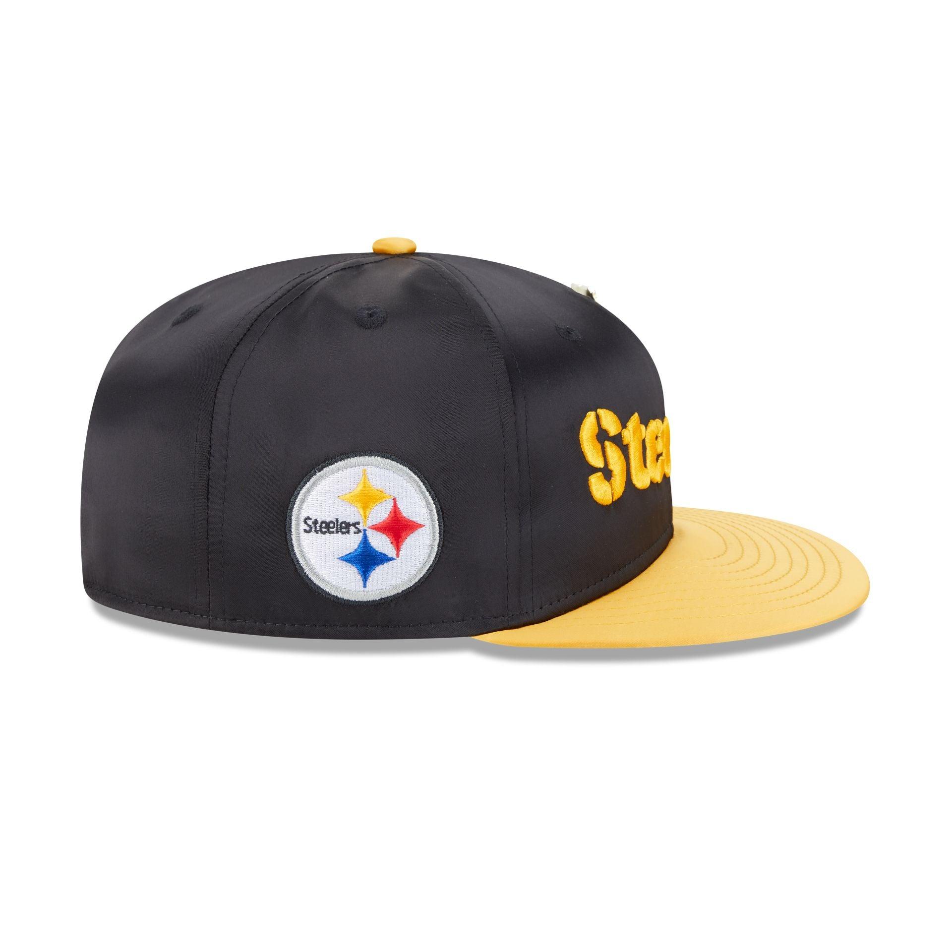 Pittsburgh Steelers Spring Satin 59FIFTY Fitted Hat Male Product Image