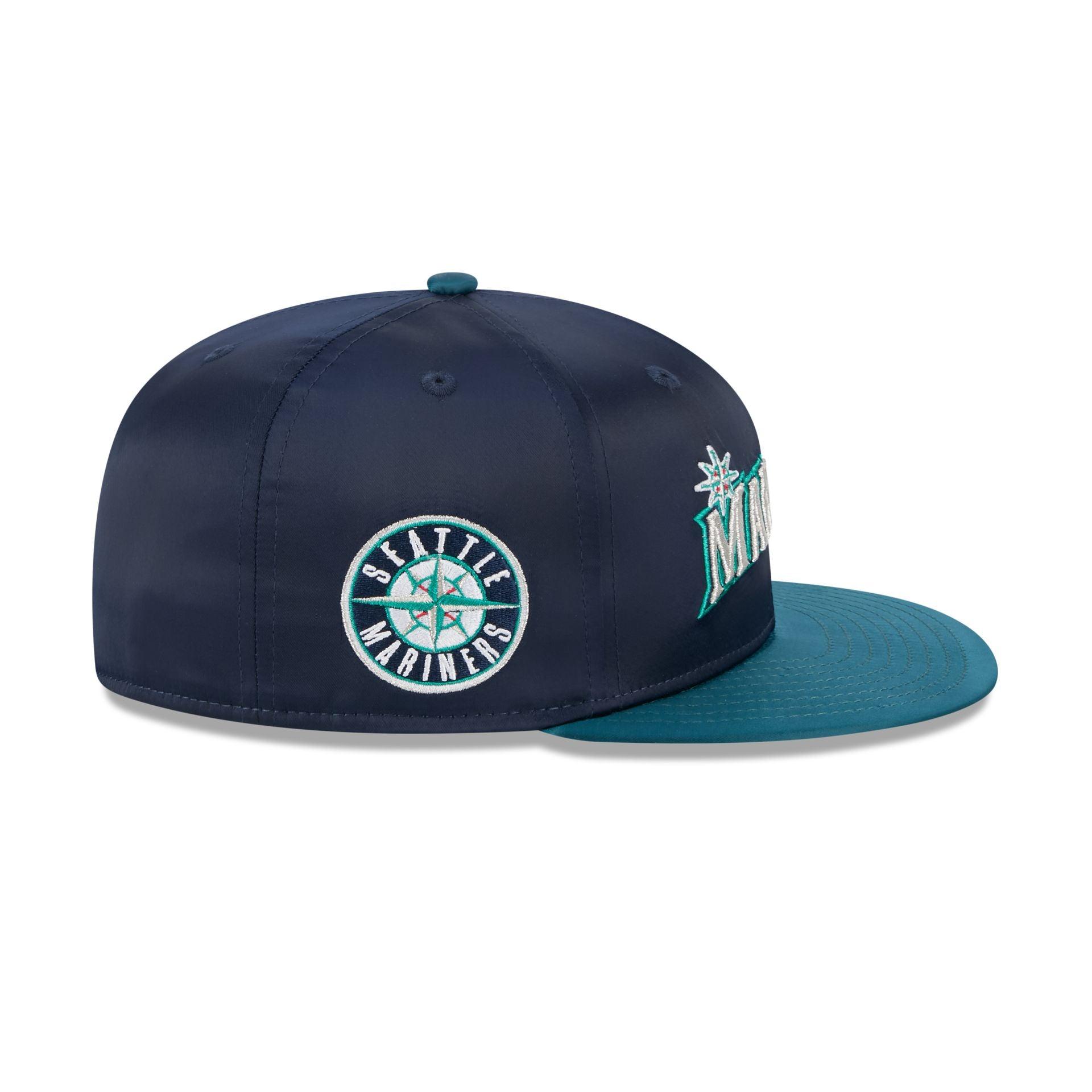 Seattle Mariners Spring Satin 59FIFTY Fitted Hat Male Product Image