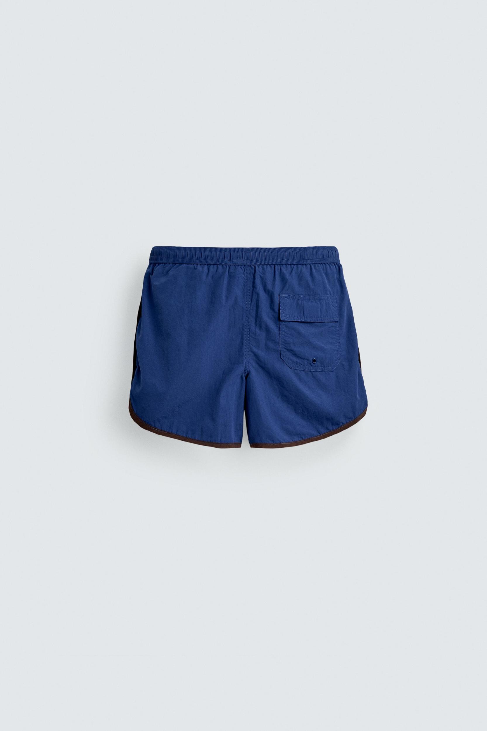 CONTRAST SHORT SWIMSUIT Product Image
