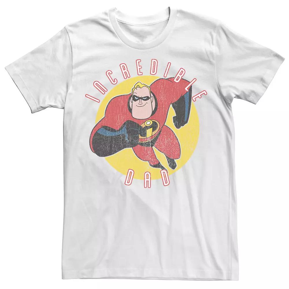 Big & Tall Disney / Pixar Incredibles Mr. Incredible Dad Tee, Men's,  Product Image