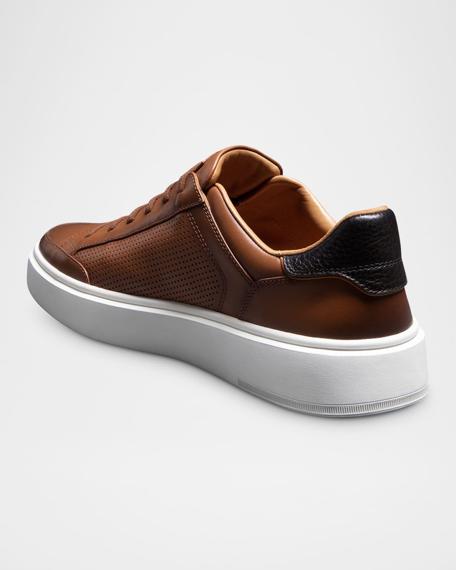 Allen Edmonds Mens Oliver Stretch Lace Slip On Sneaker Product Image