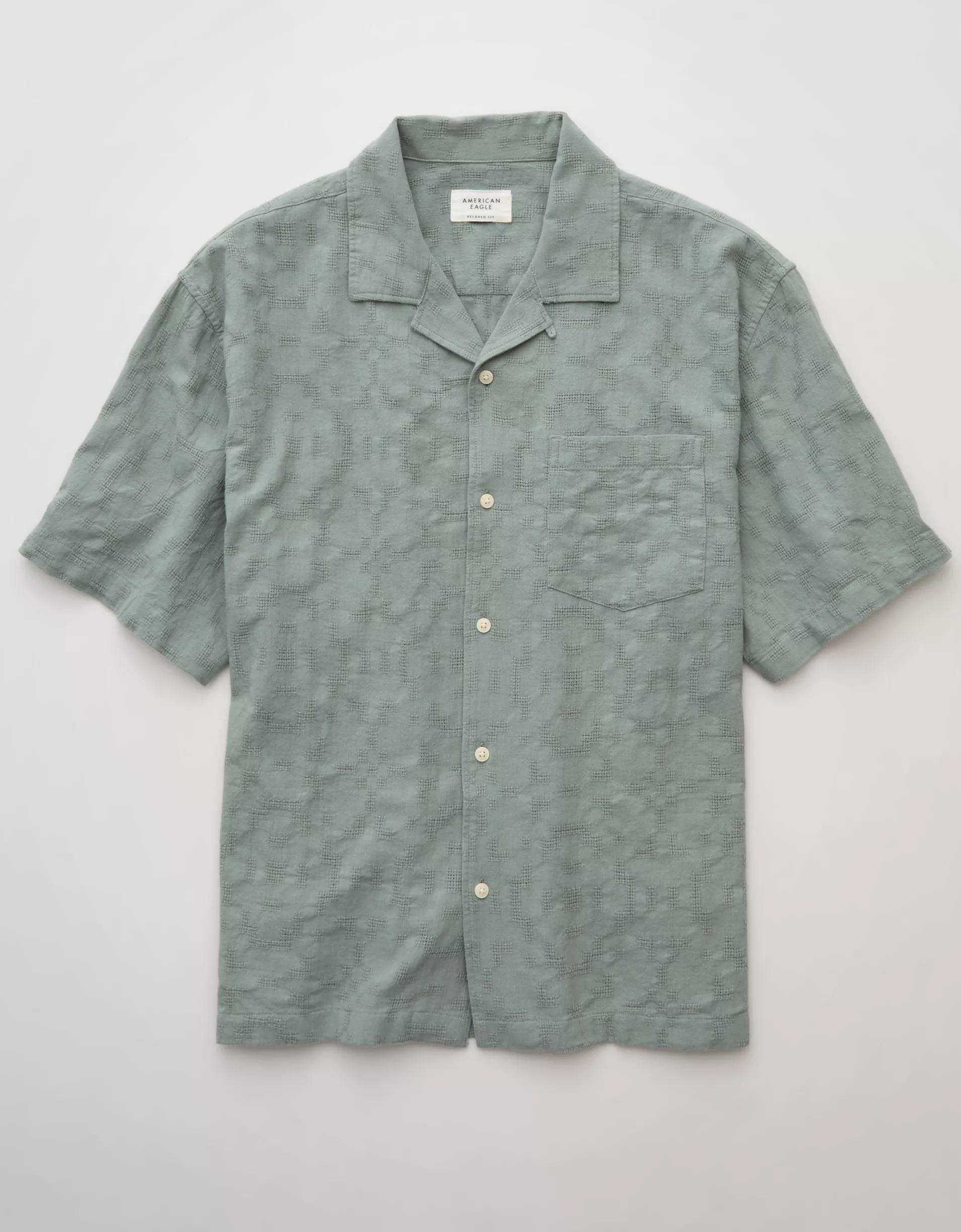 AE Poolside Button-Up Shirt Product Image
