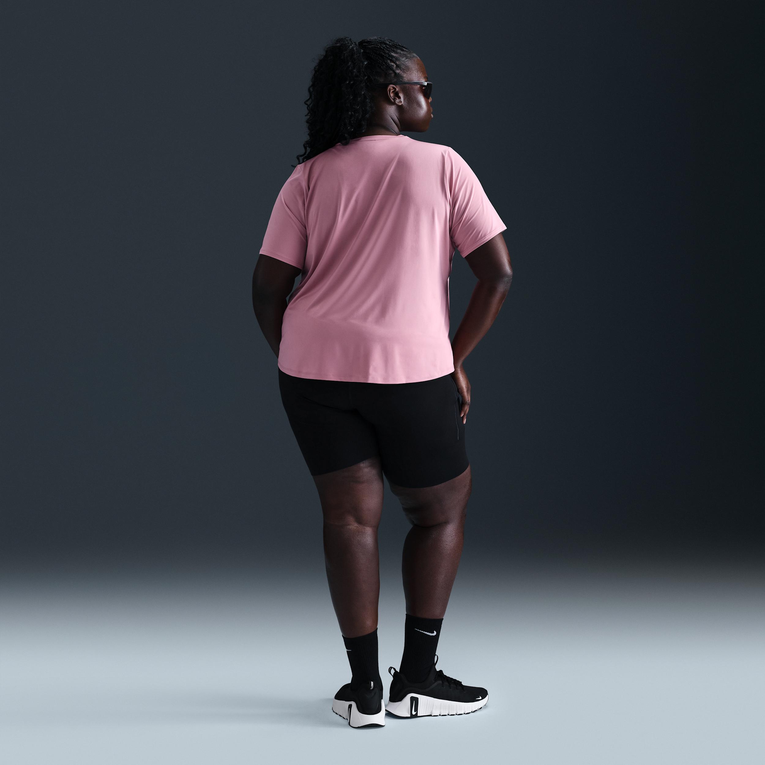 Nike One Classic Women's Dri-FIT Short-Sleeve Top (Plus Size) Product Image