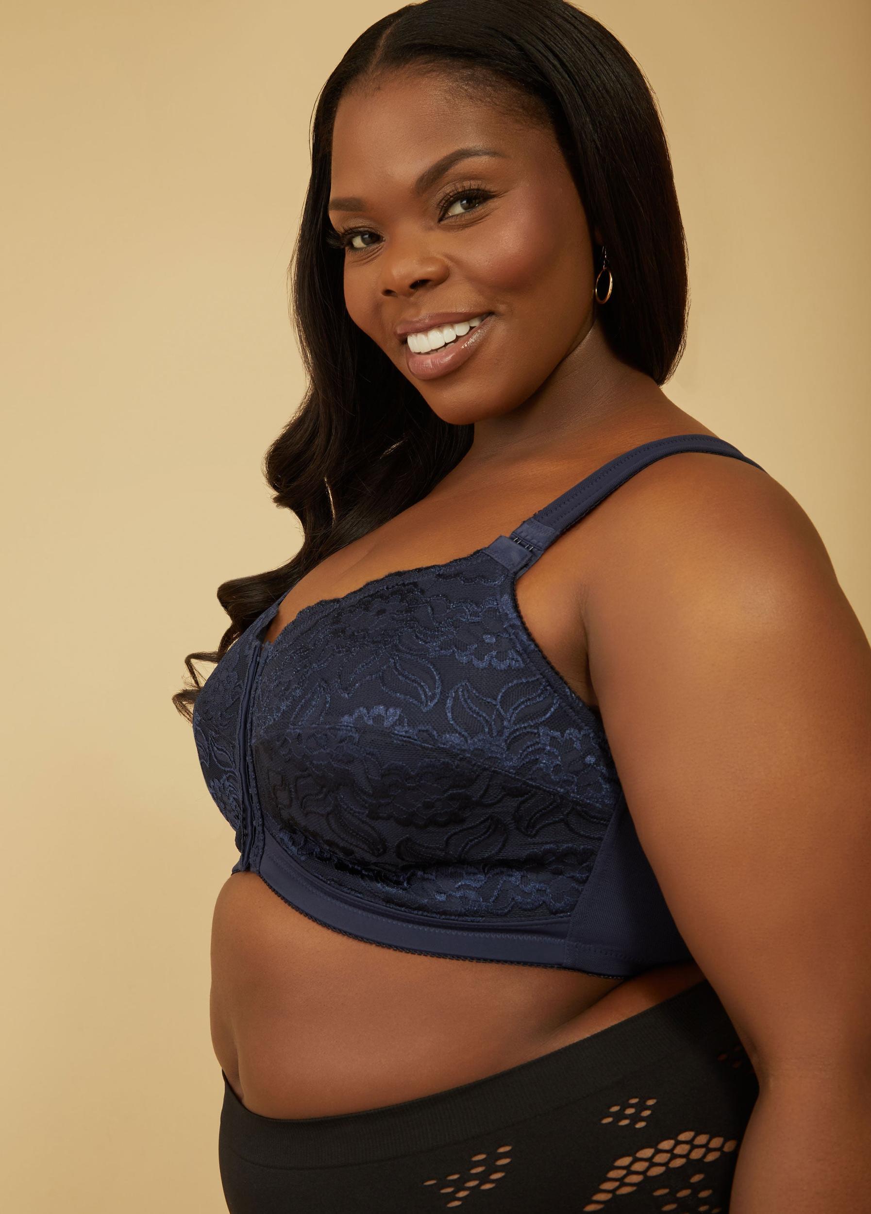 Front Close Wireless Posture Bra Product Image