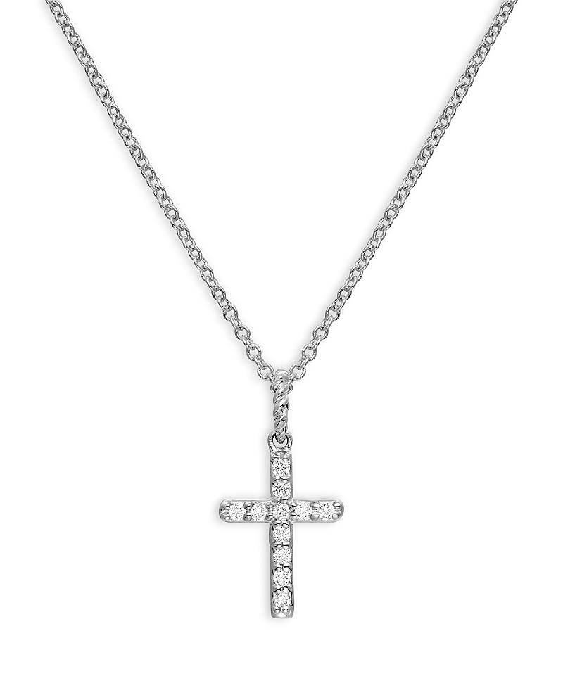 David Yurman Cable Collectibles Cross Necklace, 18 Product Image