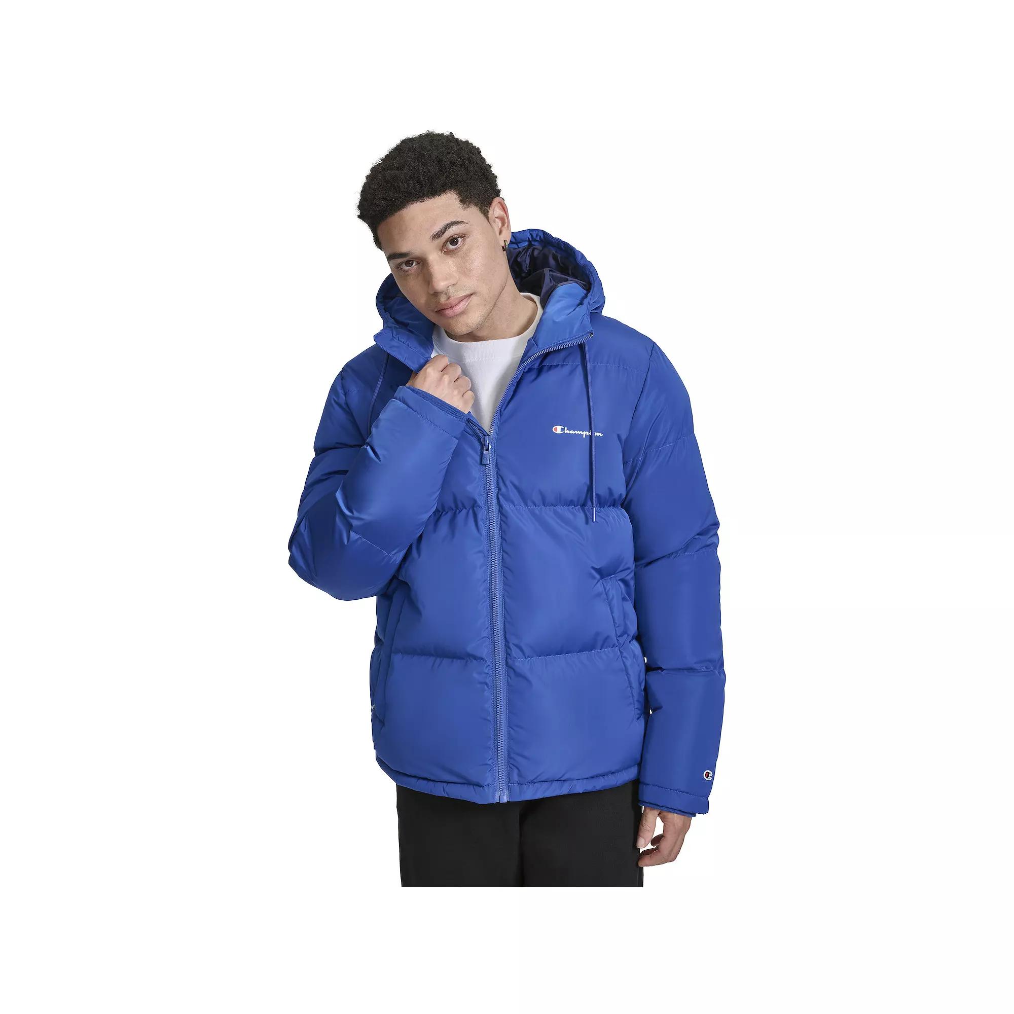 Men's Champion® Hooded Puffer Jacket,  Product Image