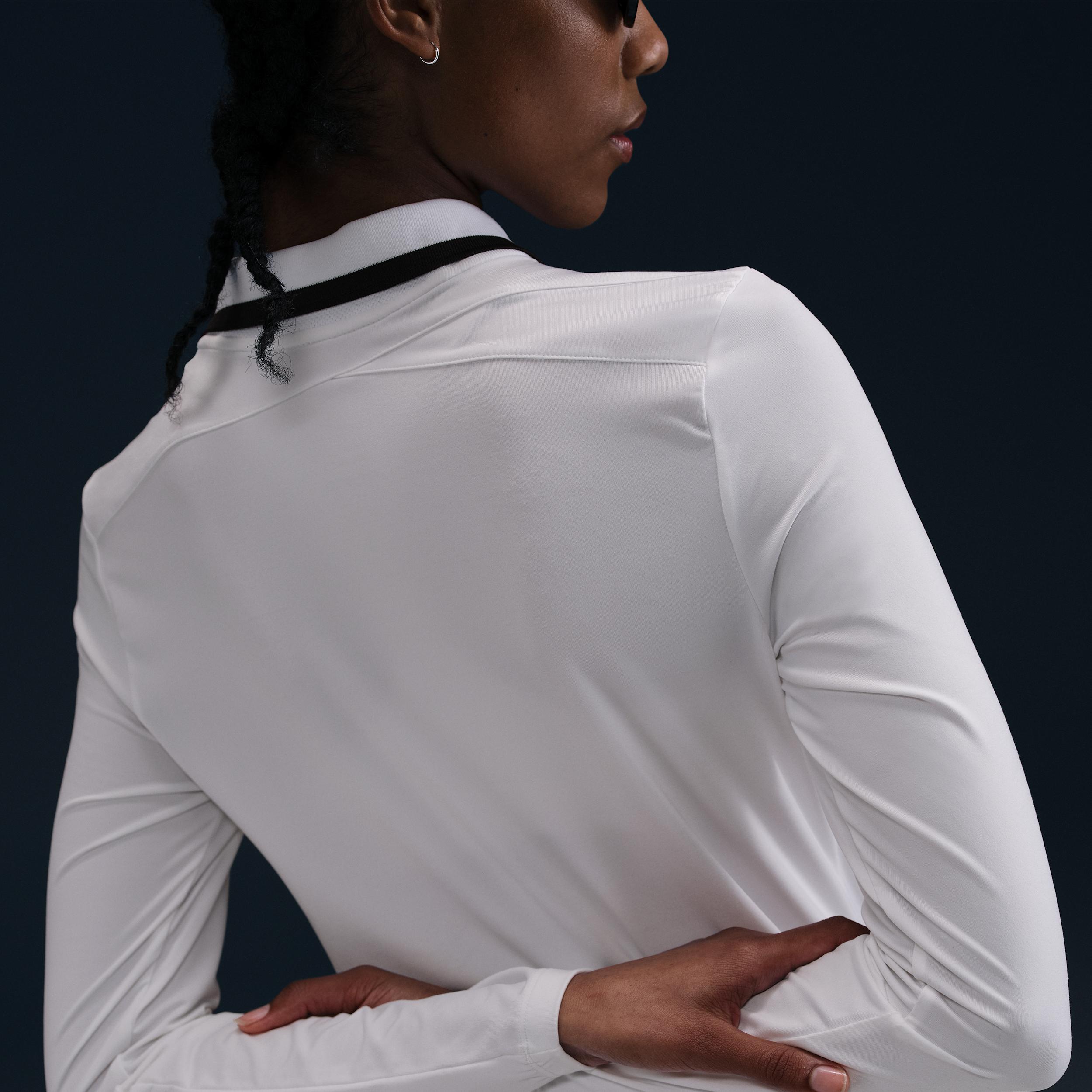 Nike Womens Tour Dri-FIT UV Protection Long-Sleeve Golf Polo | FZ6281-102 Product Image