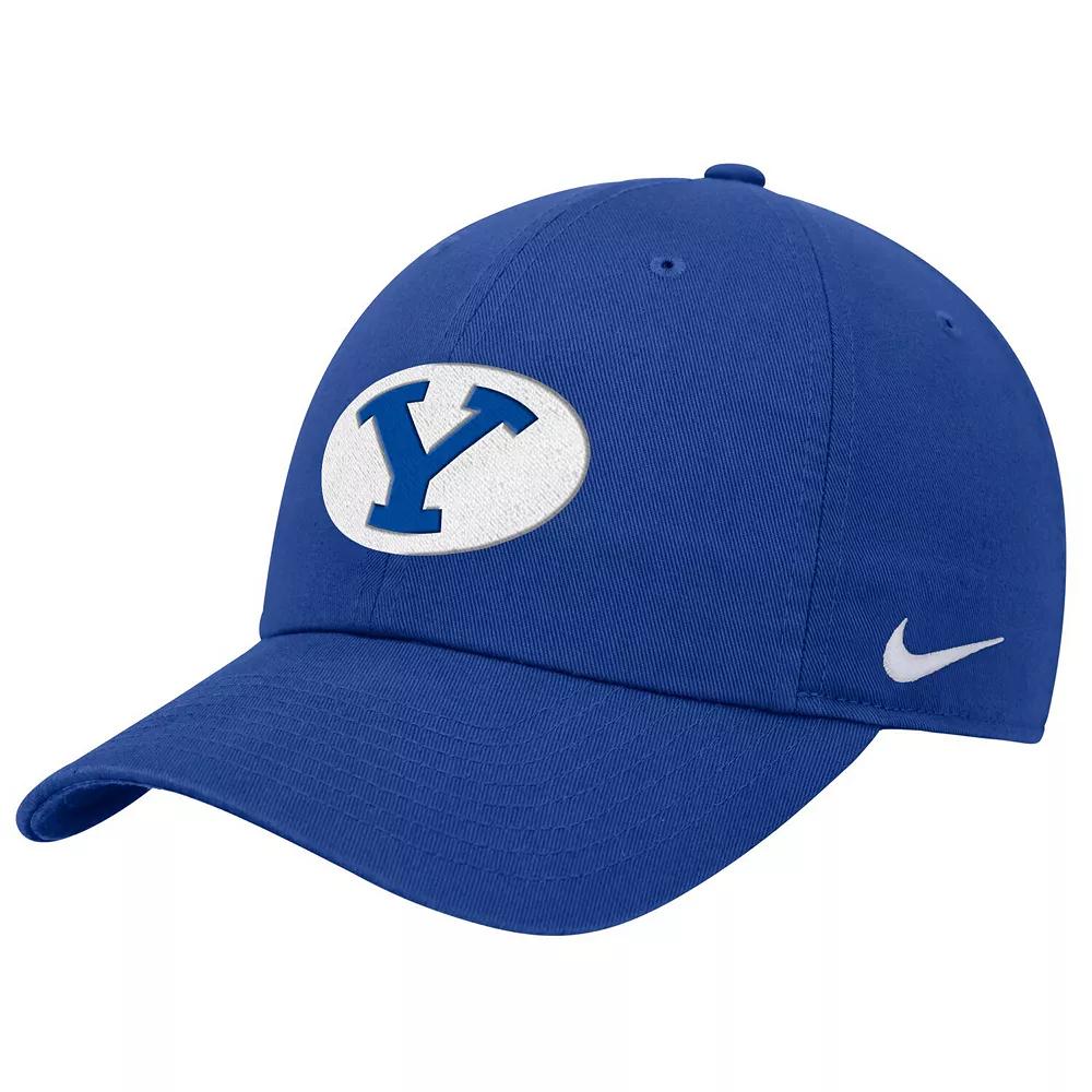Men's Nike  Royal BYU Cougars Club Adjustable Hat, Blue Product Image
