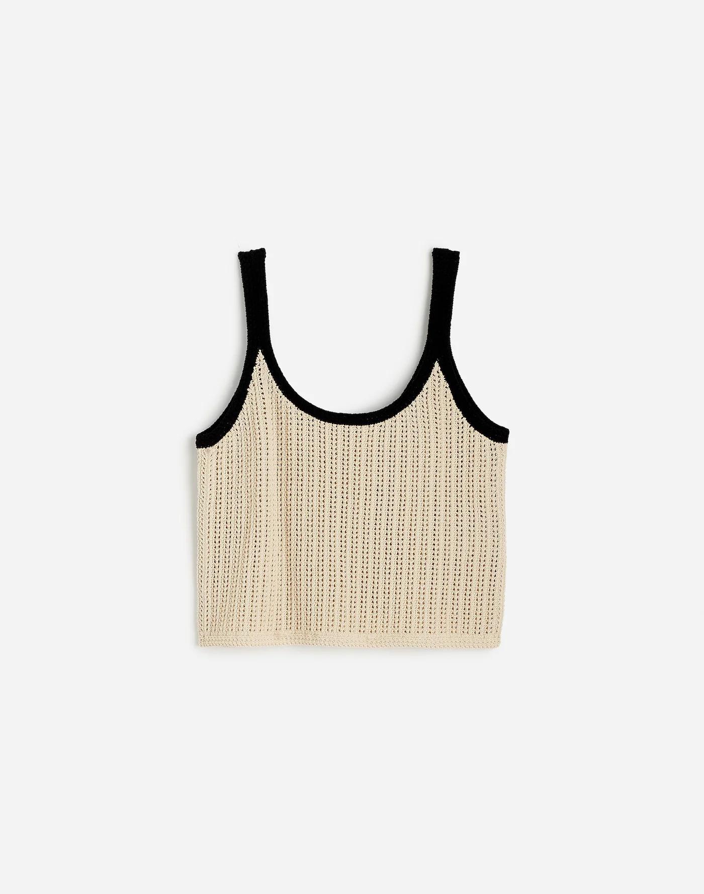 Open-Stitch Sweater Tank Product Image