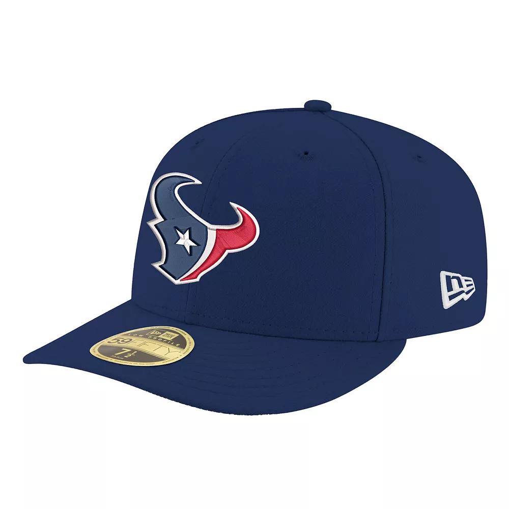 Men's New Era Navy Houston Texans Omaha Low Profile 59FIFTY Fitted Hat,  Product Image