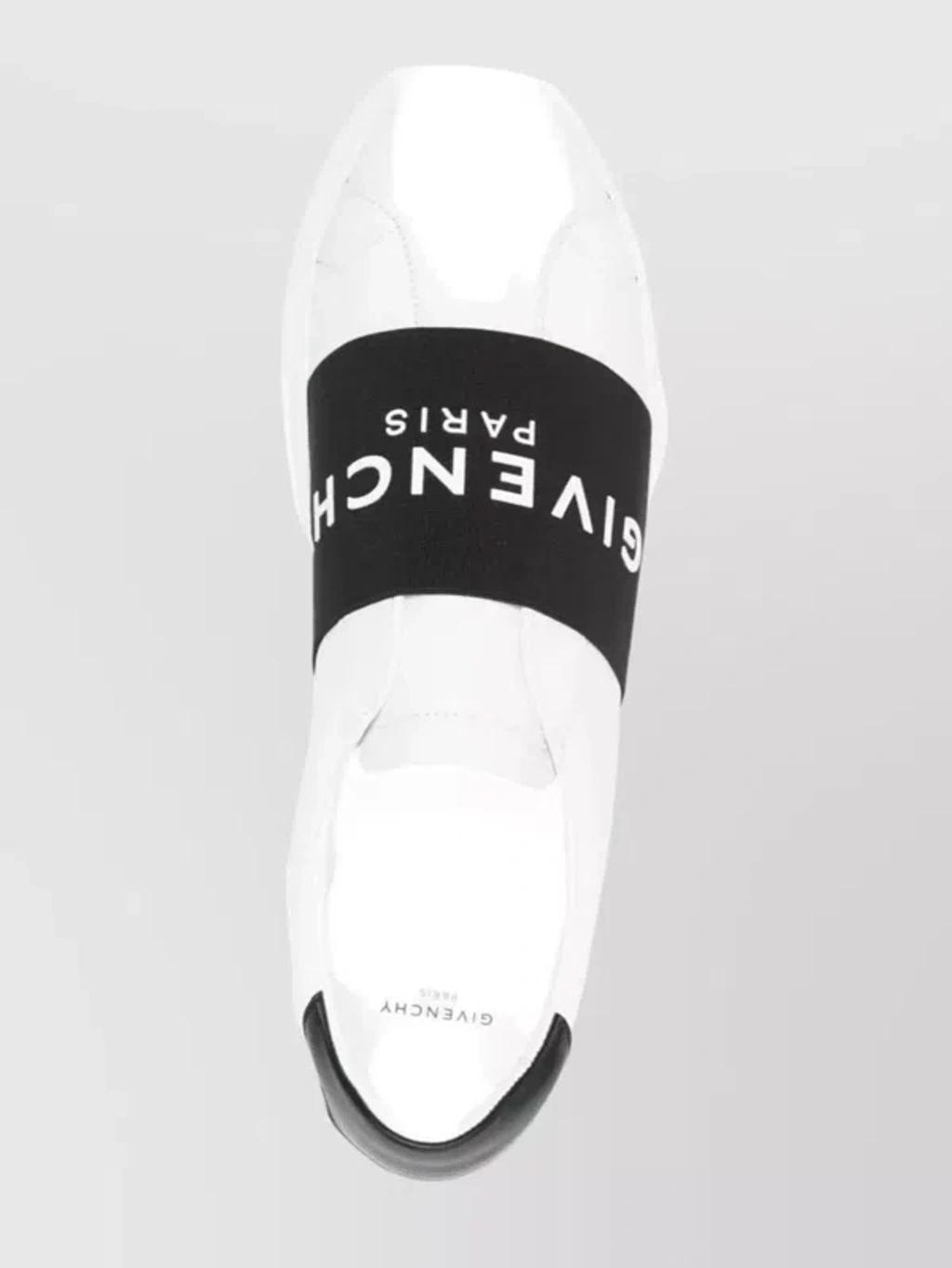 GIVENCHY Urban Street Sneakers In Leather With Elastic Band In Multi Product Image