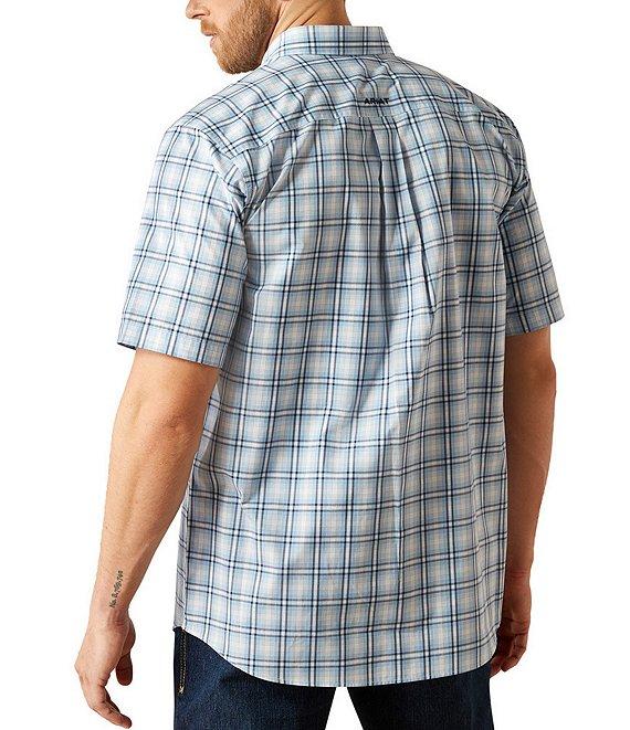 Ariat Pro Series Plaid Short Sleeve Woven Shirt Product Image