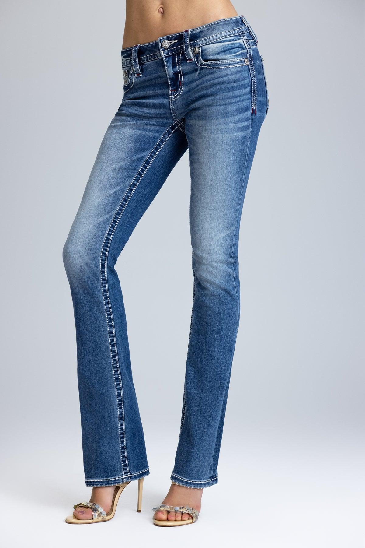 Maven Logo Bootcut Jeans Product Image