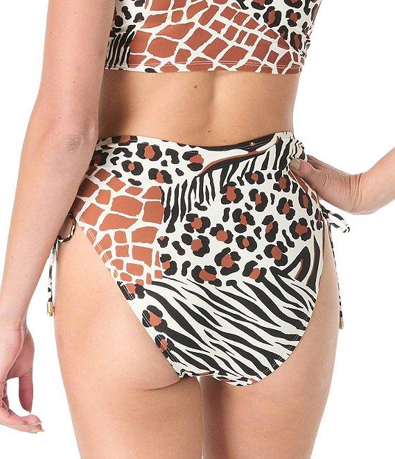 Coco Reef Wild Medley Inspire Animal Print High Waist Swim Bottom Product Image
