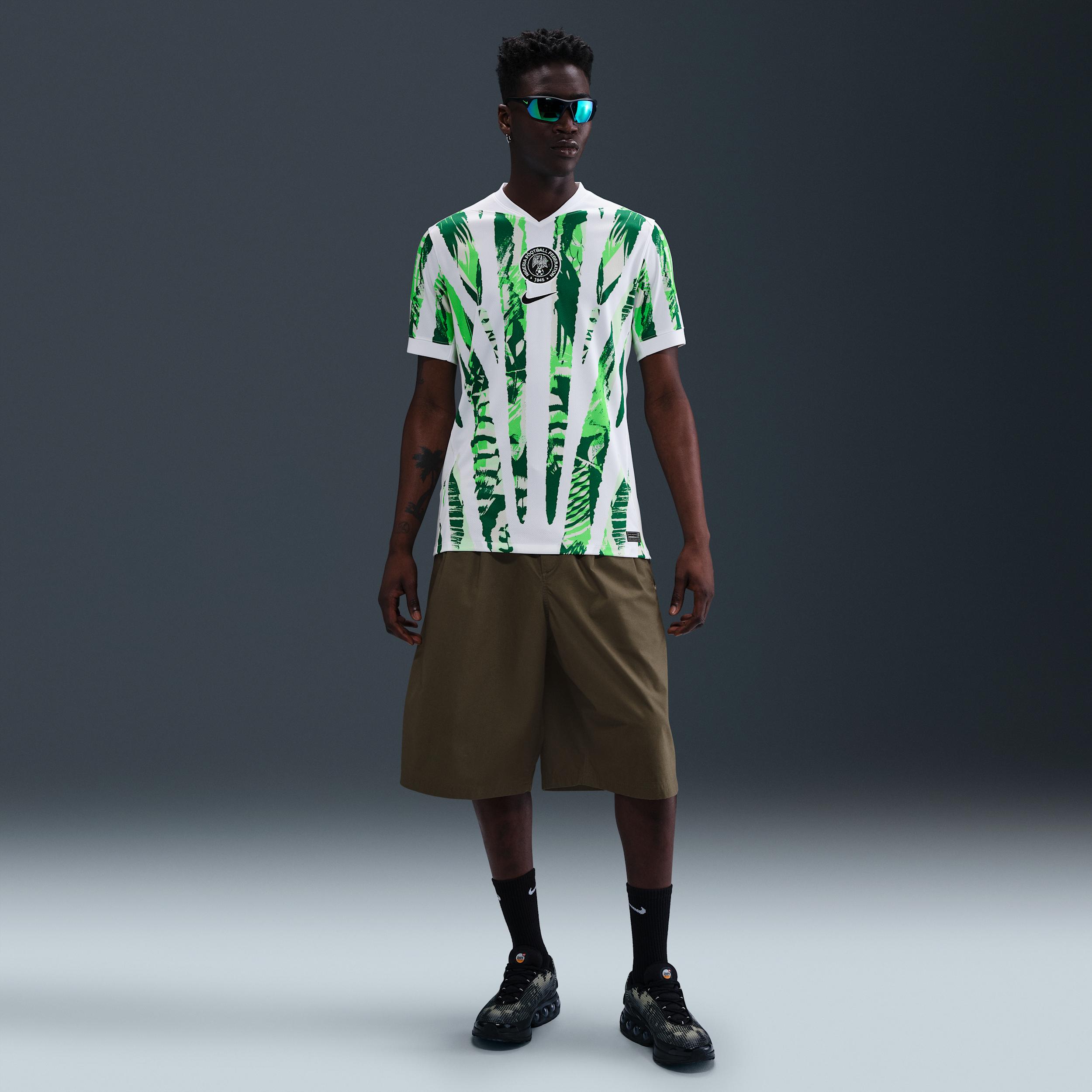 Nigeria 2025 Stadium Away (Team) Nike Mens Dri-FIT Soccer Replica Jersey | HM9660-100 Product Image