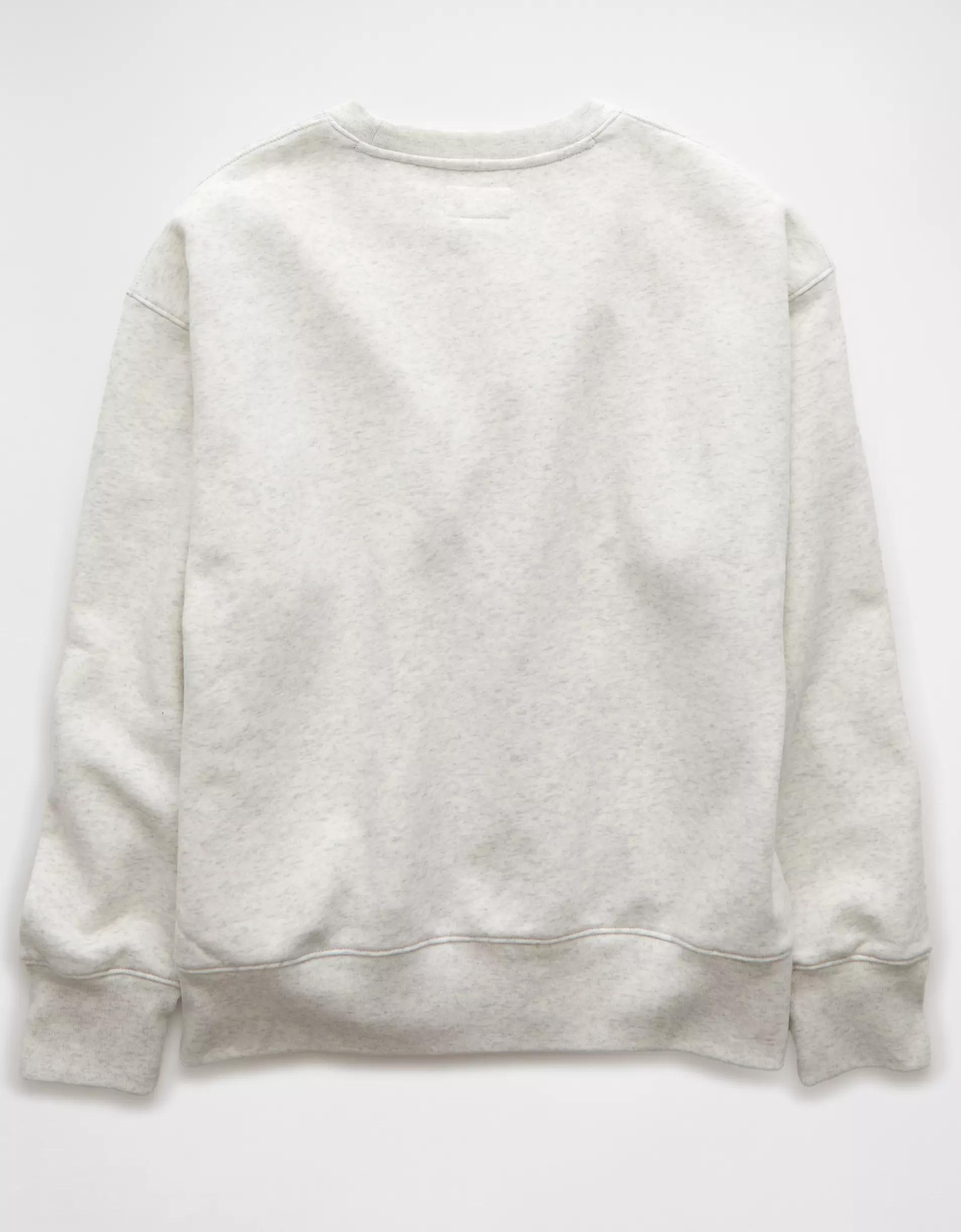 AE Everyday Luxe Crew Neck Sweatshirt Product Image