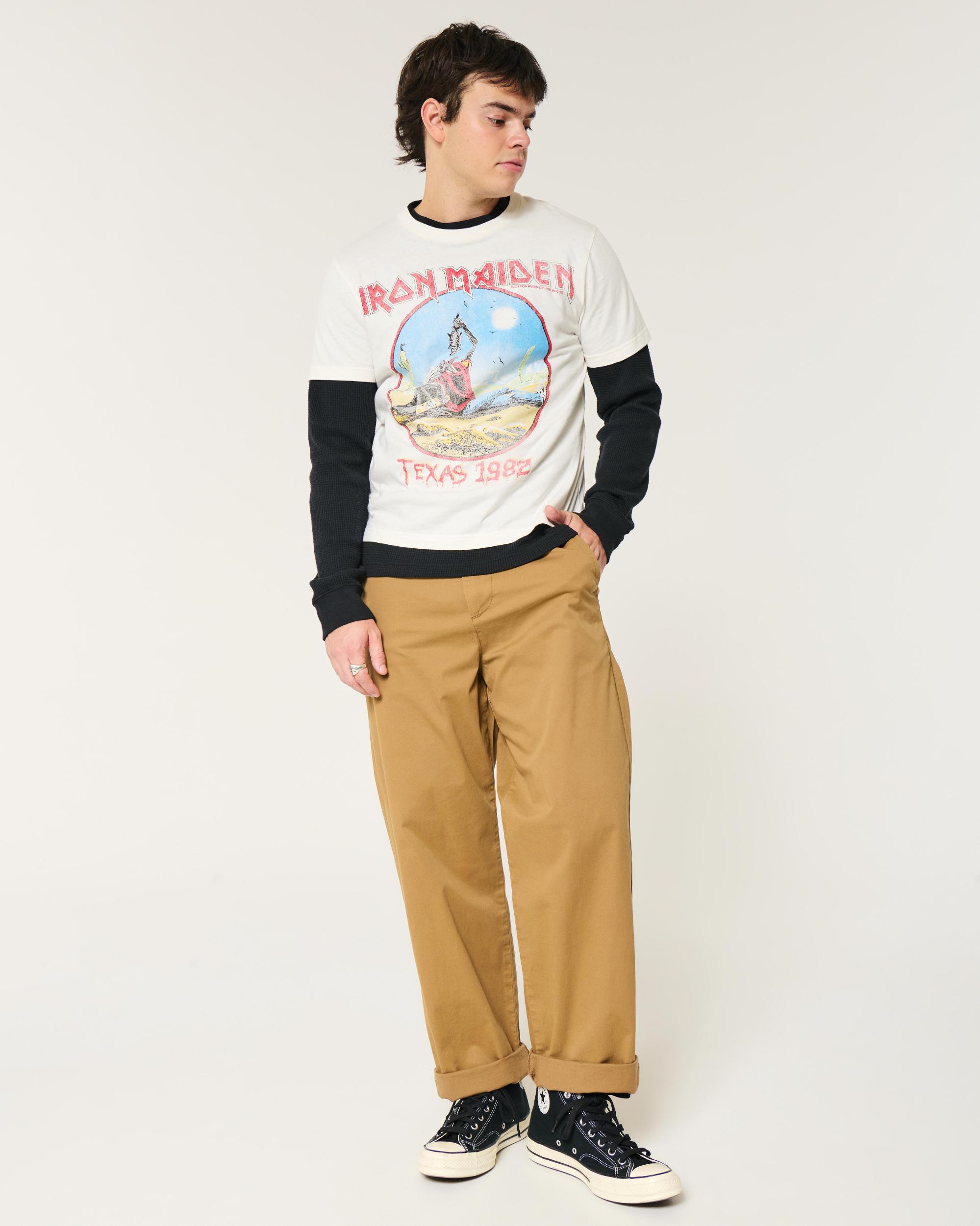 Shrunken Iron Maiden Graphic Tee Product Image