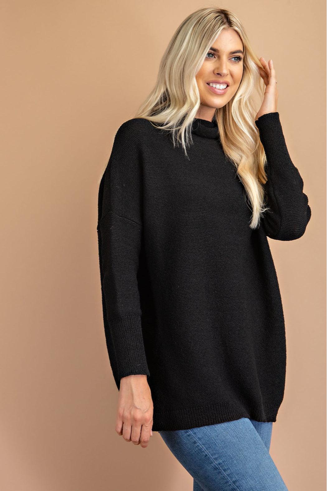 Turtleneck Pullover Sweater Product Image