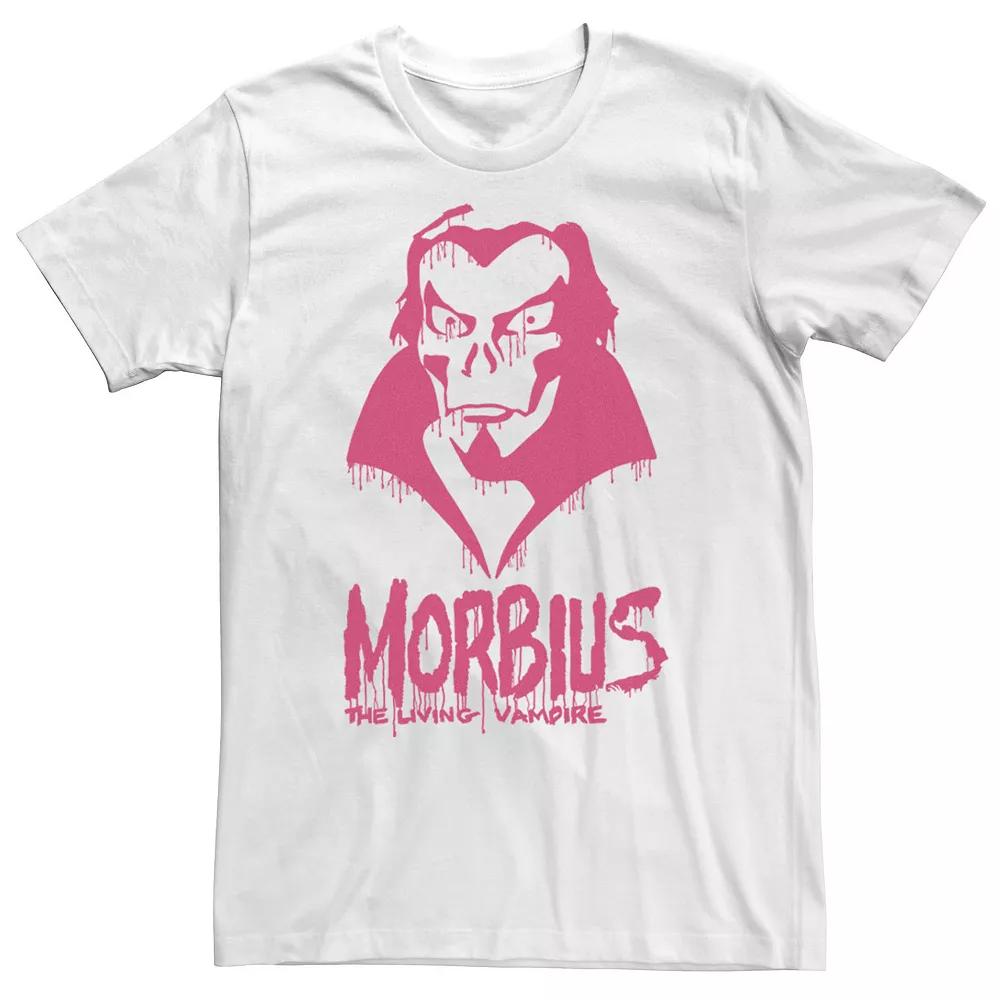 Men's Marvel Morbius The Living Vampire Paint Drip Tee,  Product Image