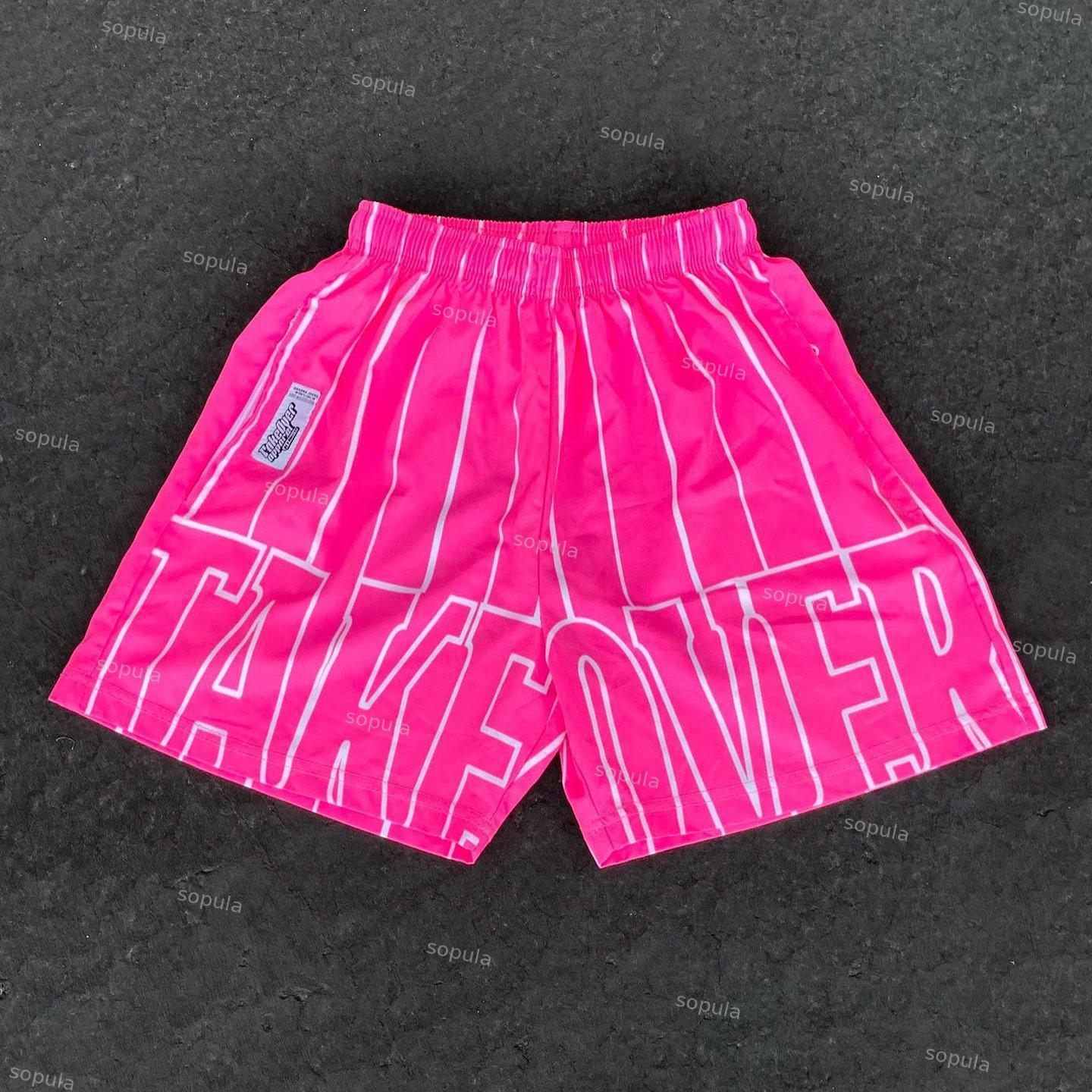 Sopula Take Over Art Graphics Mesh Shorts Product Image