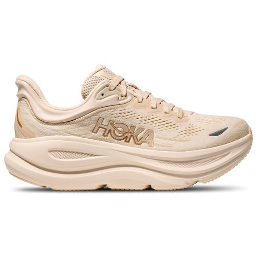 HOKA Womens HOKA Bondi 9 - Womens Shoes Birch/Vanilla Product Image