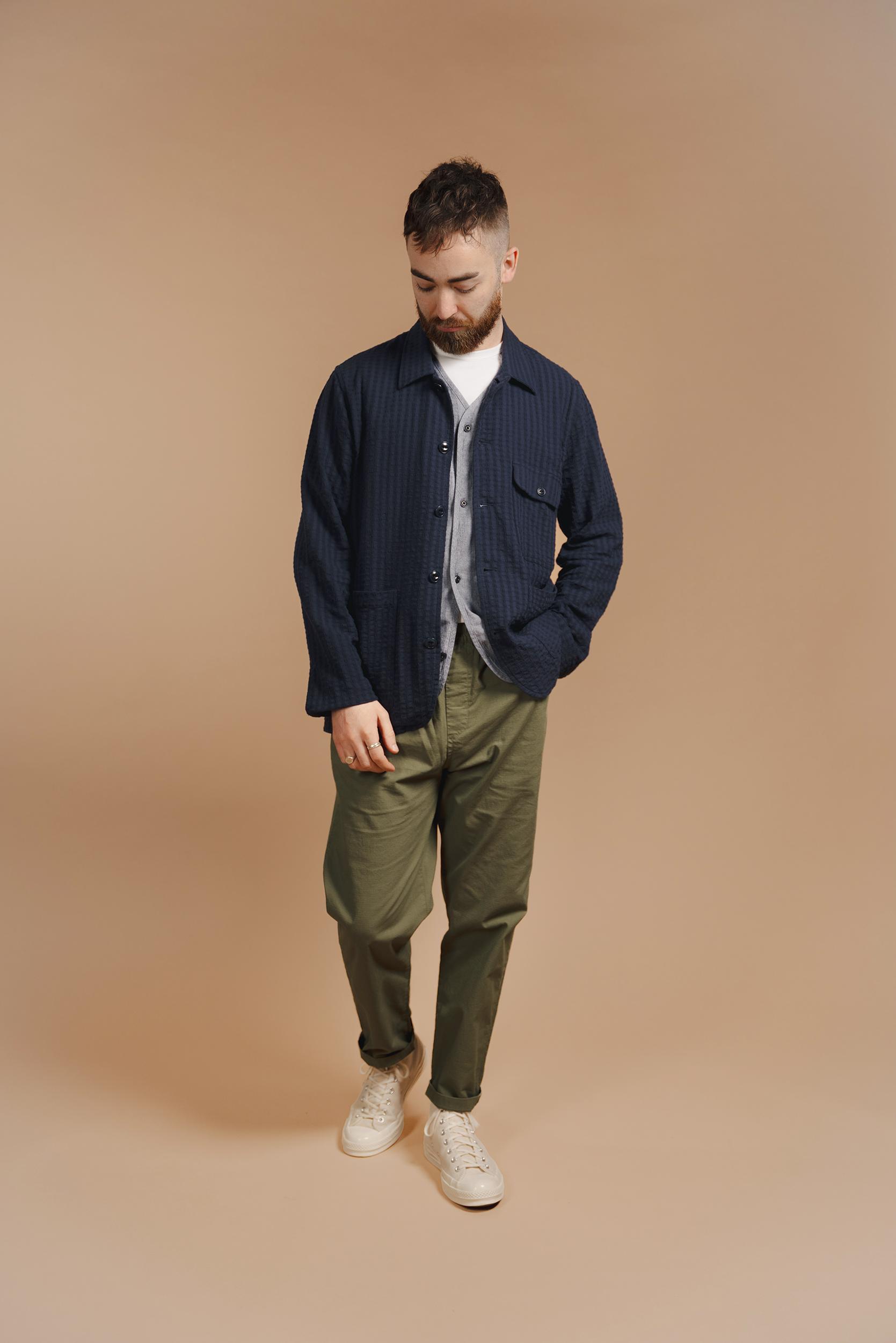 Archive Seersucker Scrib Overshirt Product Image