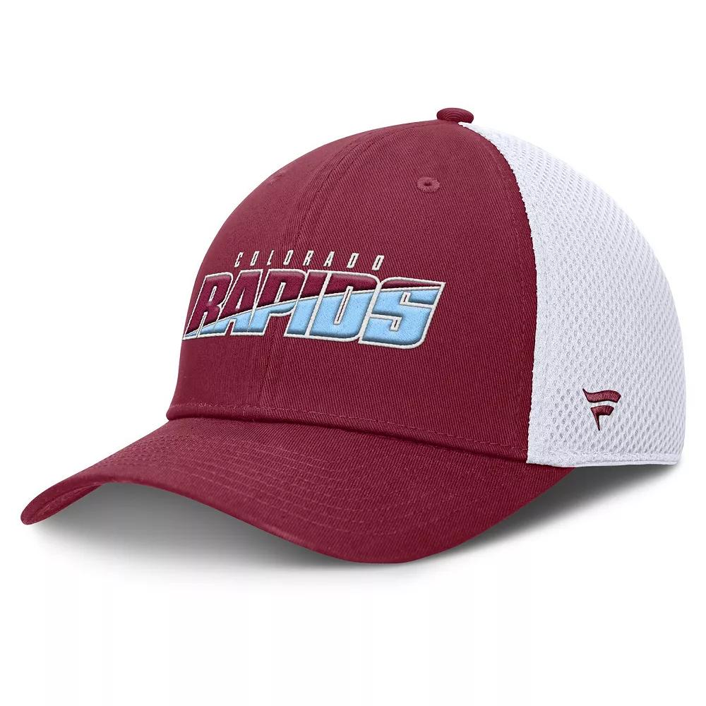 Men's Fanatics Burgundy Colorado Rapids Rocket Flex Hat,  Product Image
