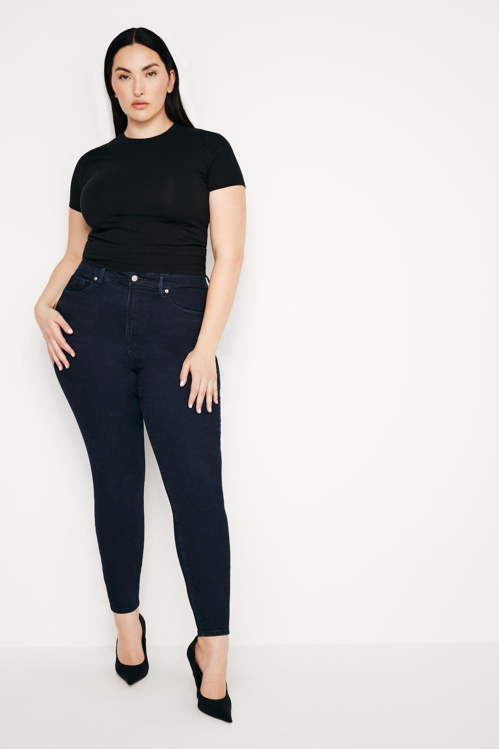 ALWAYS FITS GOOD LEGS SKINNY JEANS | DEEP BLUE002 Product Image