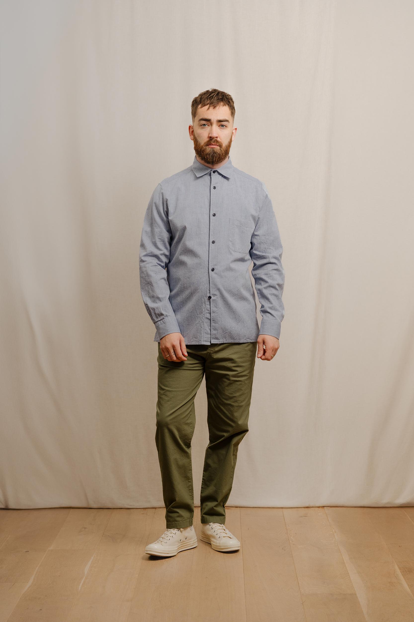Chambray Essential Shirt Product Image
