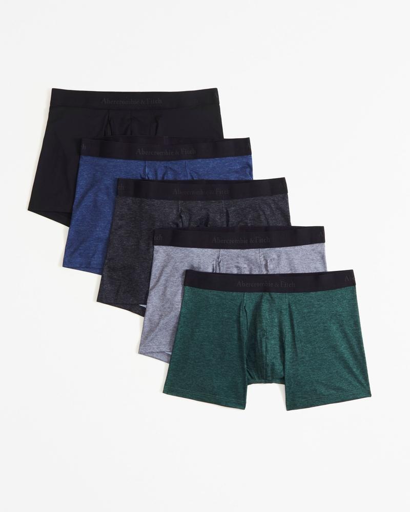 5" 5-Pack A&F Performance Boxer Briefs Product Image