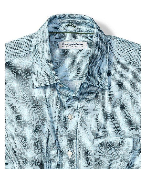 Tommy Bahama Big & Tall San Lucio Villa Evora Short Sleeve Woven Shirt Product Image