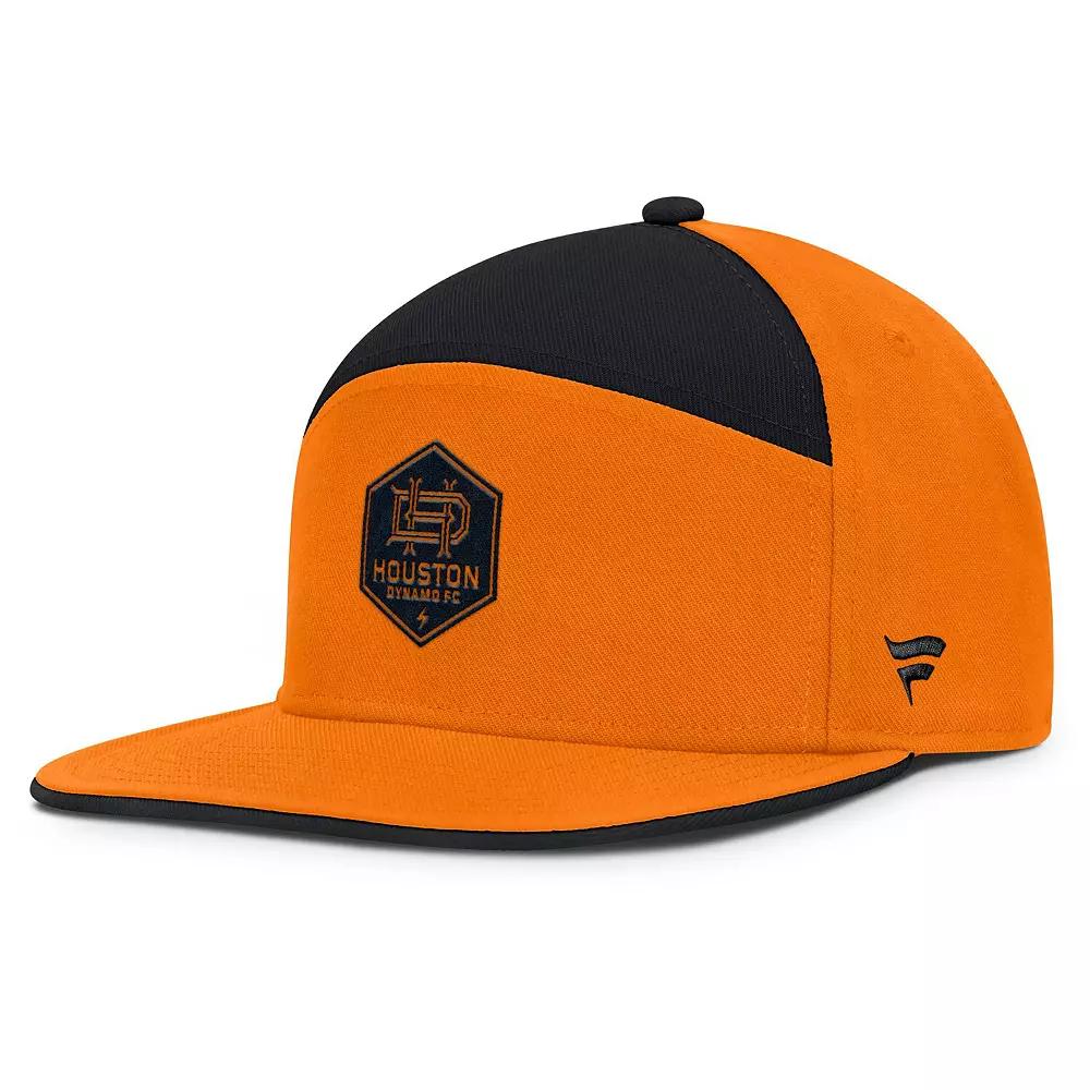 Men's Fanatics Orange Houston Dynamo FC Mezzala Snapback Hat, Dyn Orange Product Image
