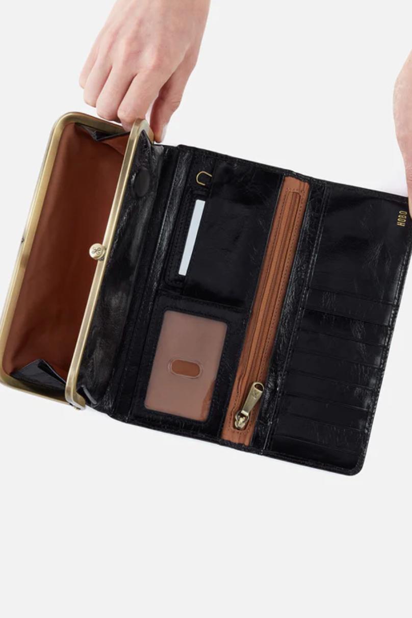 Rachel Continental Wallet - Black Product Image