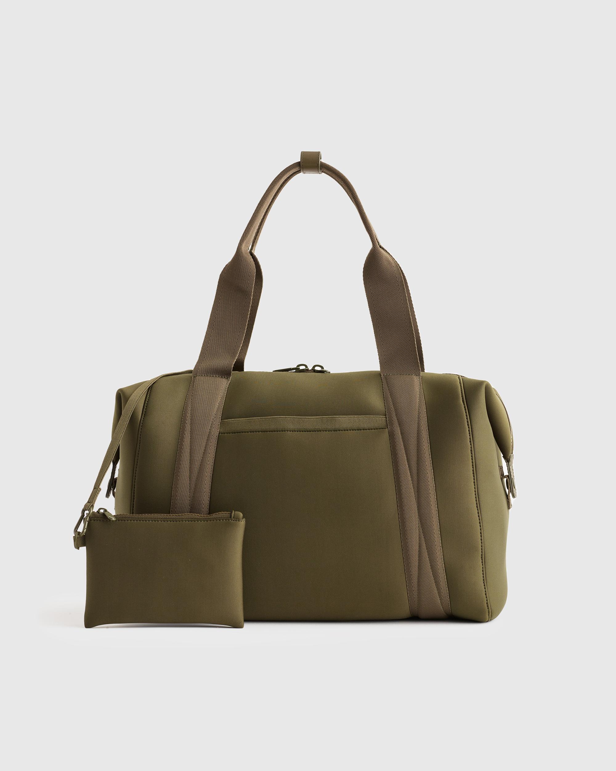 Quince | Women's All-Day Neoprene Duffle Bag in Olive, Recycled Polyester Product Image