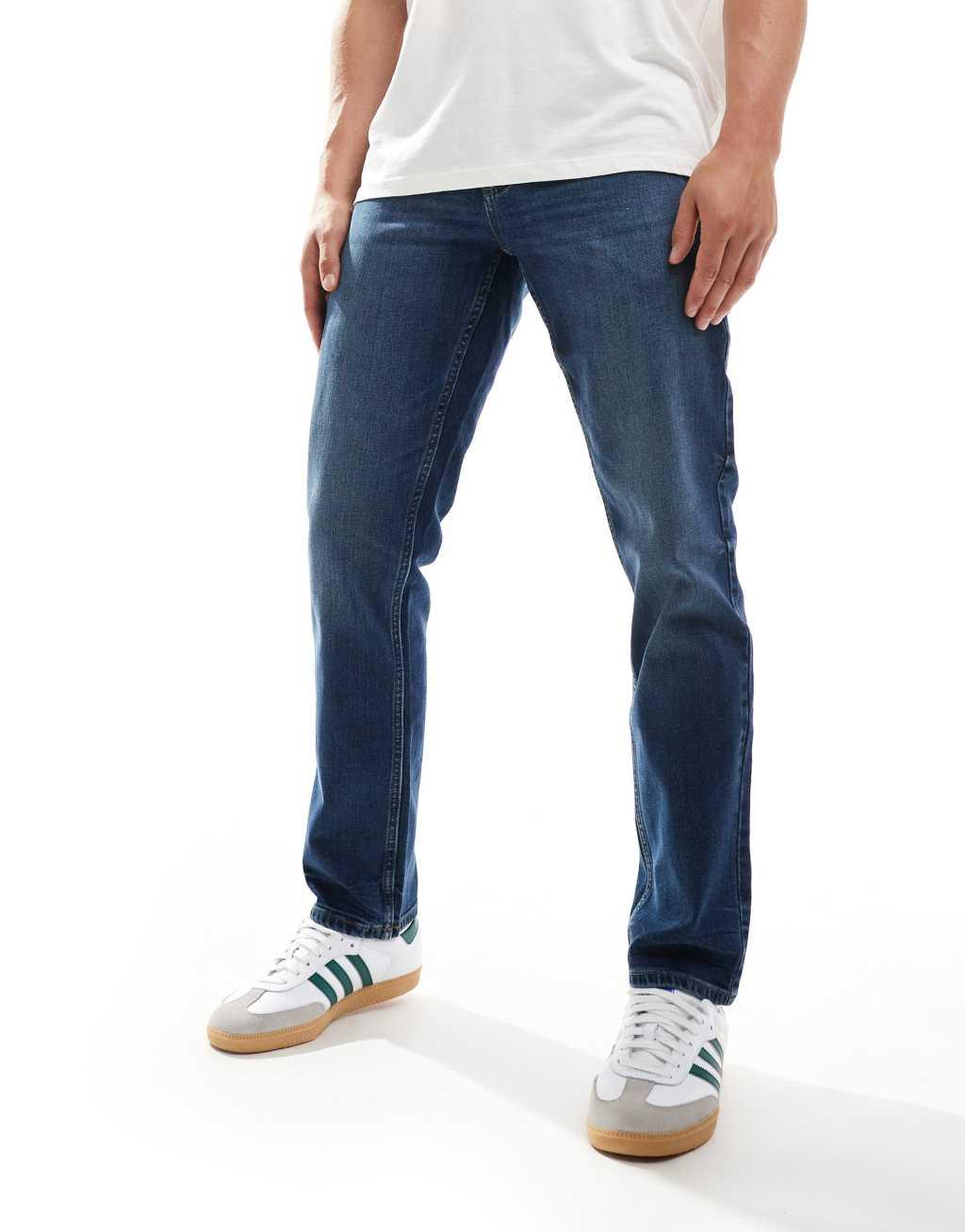 Farah Elm slim jeans in denim wash Product Image