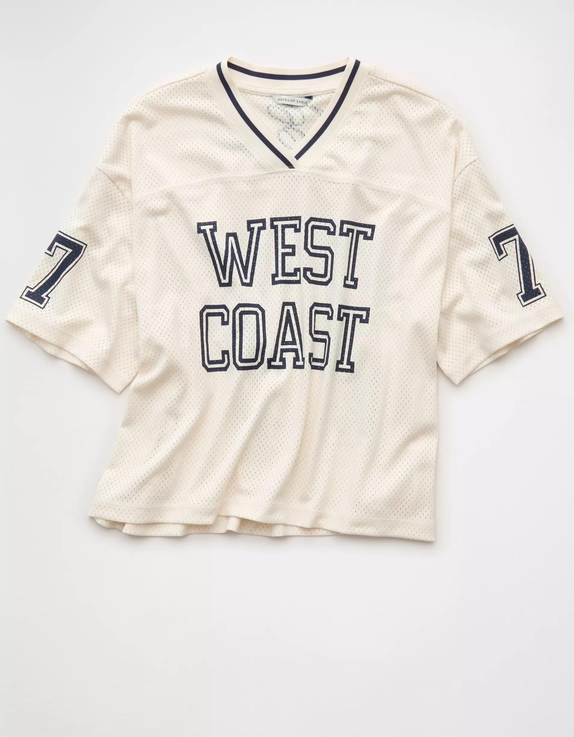 AE Mesh Jersey Graphic T-Shirt Product Image