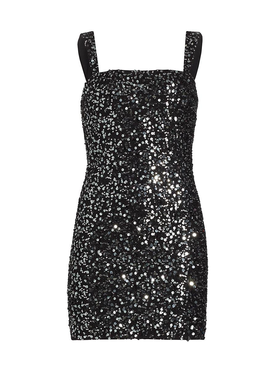 Womens Benson Sequined Minidress Product Image