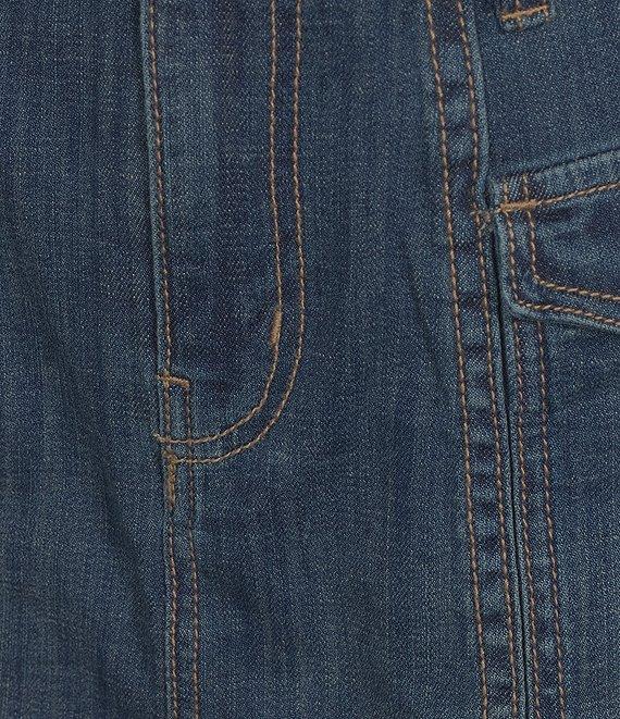 Code Bleu Stretch Denim Mid Rise Skort Product Image