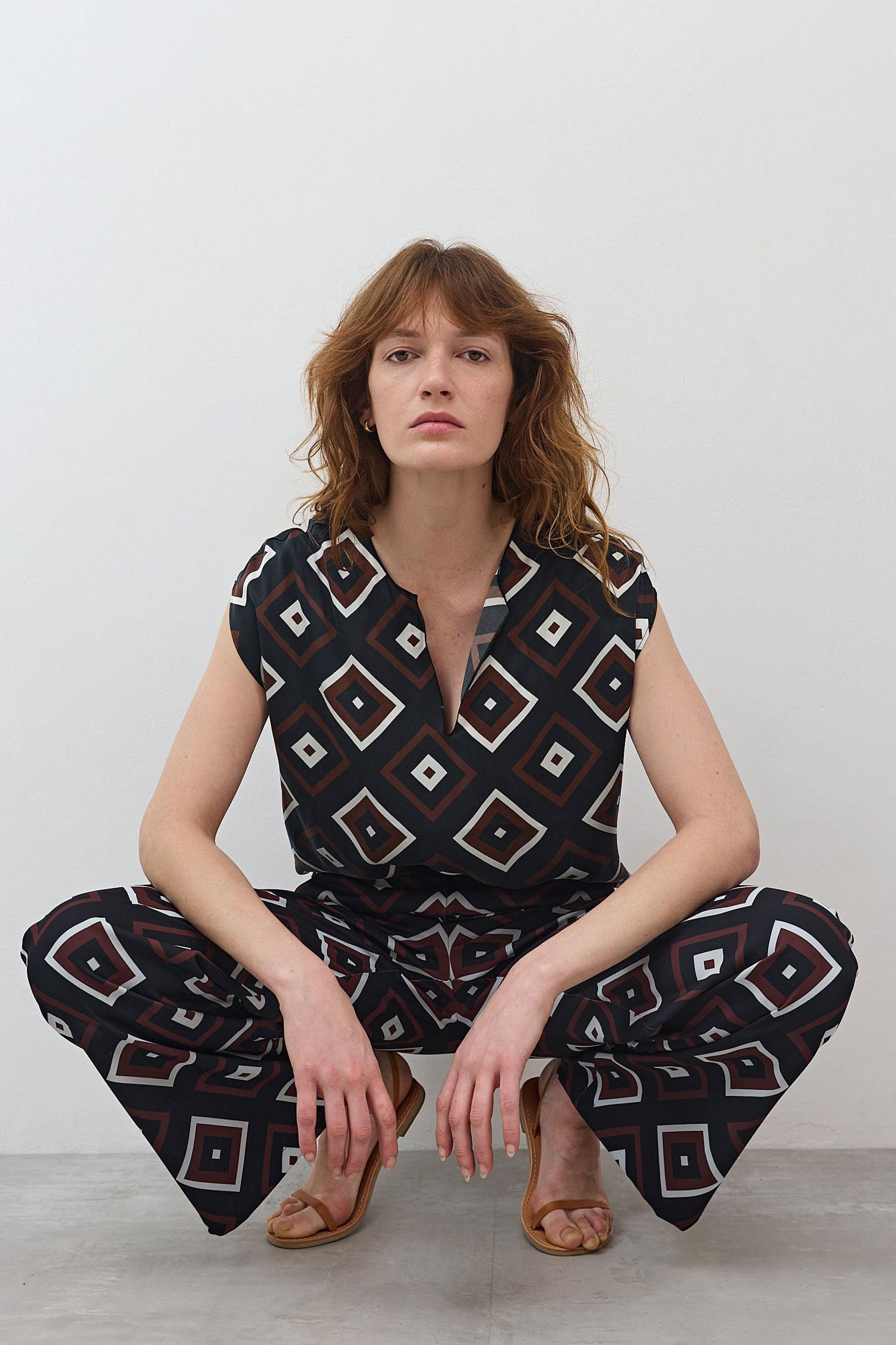 The All Day Washable Silk Top Product Image