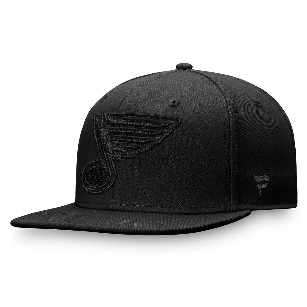 Men's Fanatics Black St. Louis Blues Team Haze Fitted Hat,  Product Image