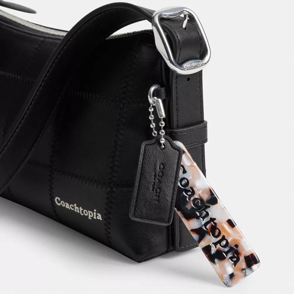 Alter/Ego Small Slouchy Shoulder Bag In Checkerboard Upcrafted Leather Product Image