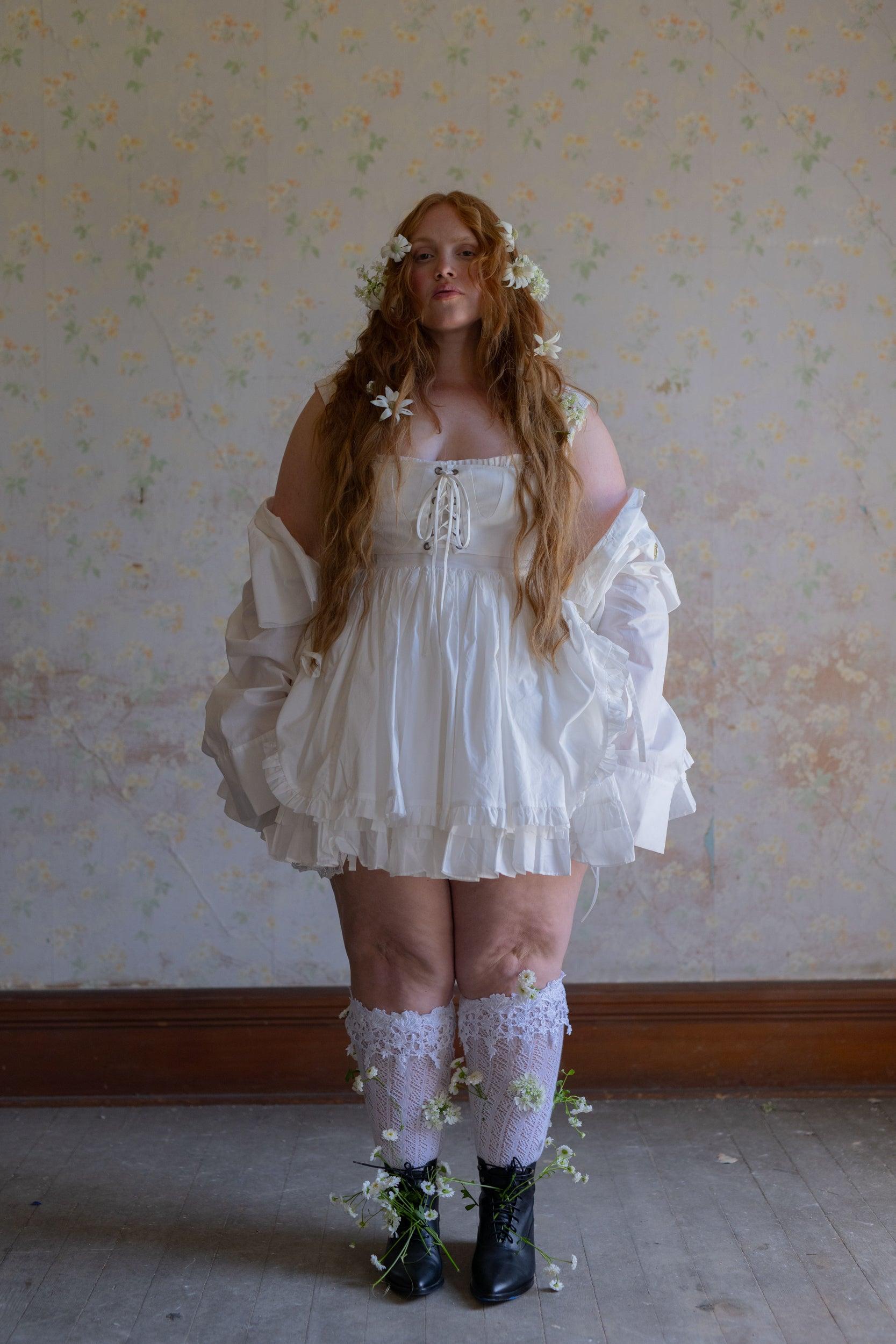 The Ivory Little Lamb Dress Product Image