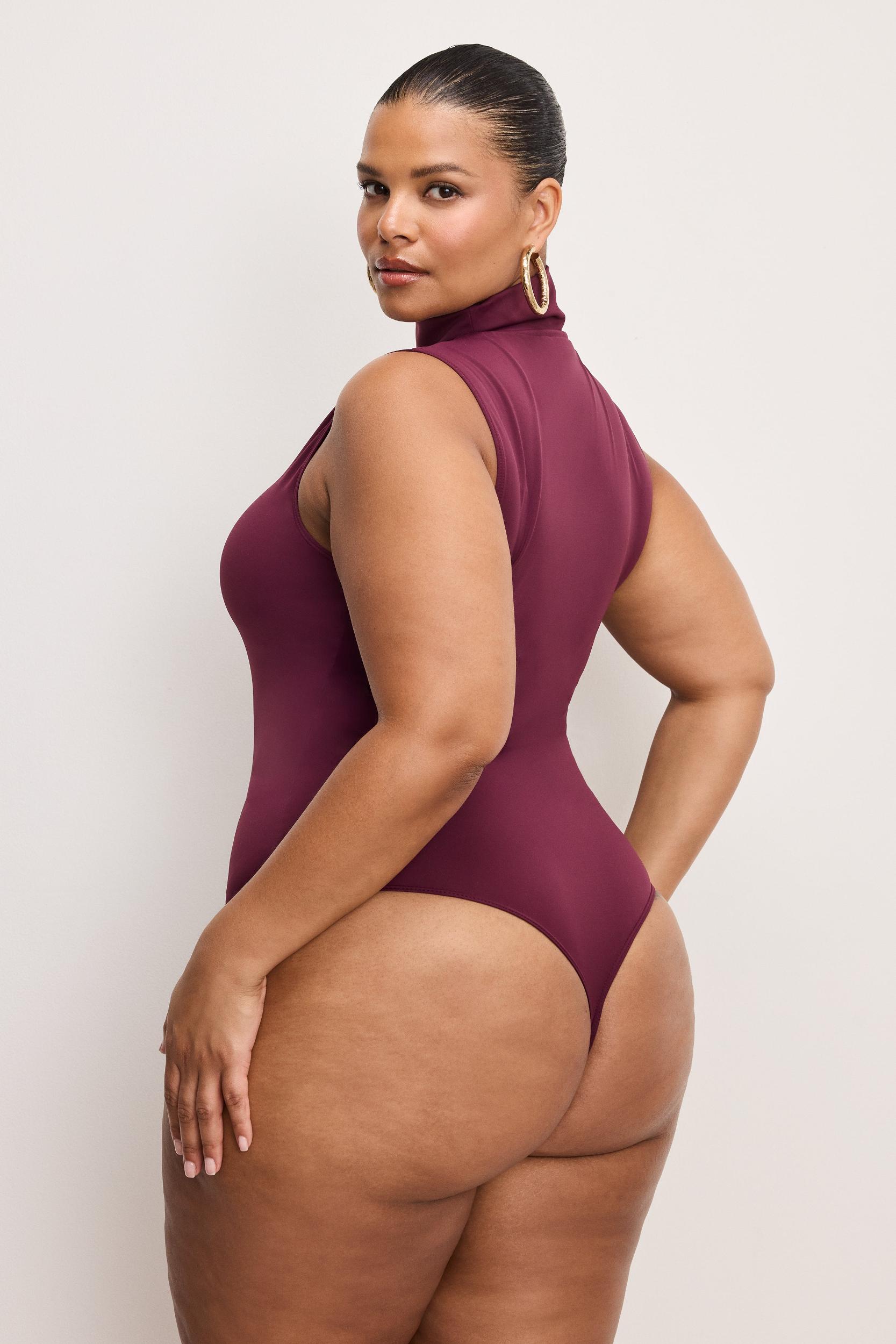 WEIGHTLESS SCUBA MOCK NECK BODYSUIT | FIG007 Product Image