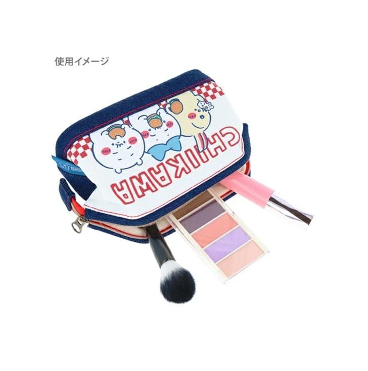 Chiikawa Denim Makeup Pouch Product Image