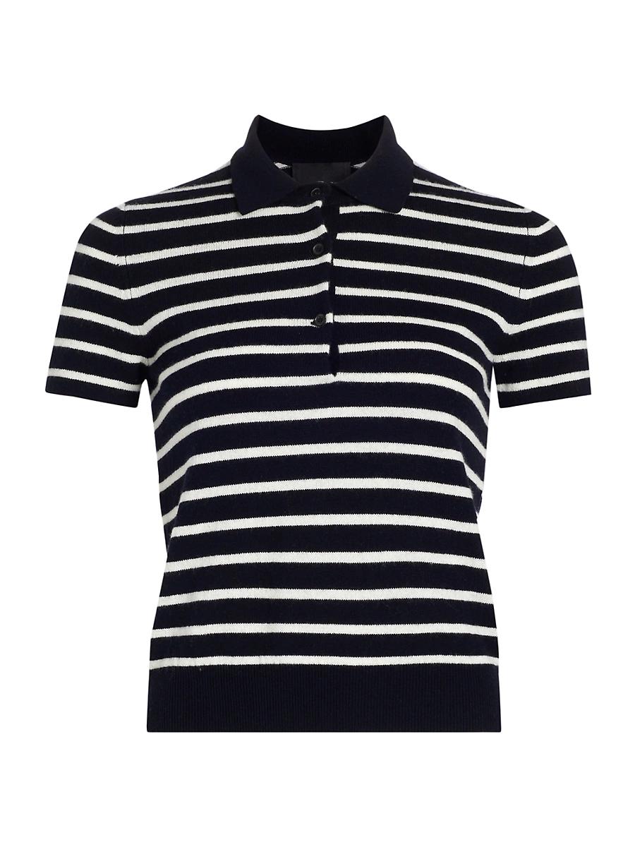 Womens Leanna Cashmere Polo Sweater Product Image