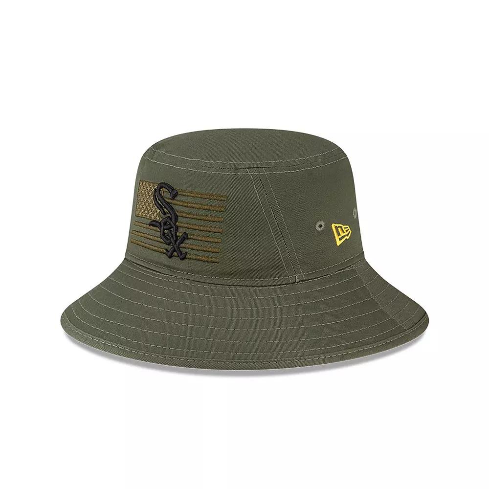 Men's New Era Green Chicago White Sox 2023 Armed Forces Day Bucket Hat,  Product Image