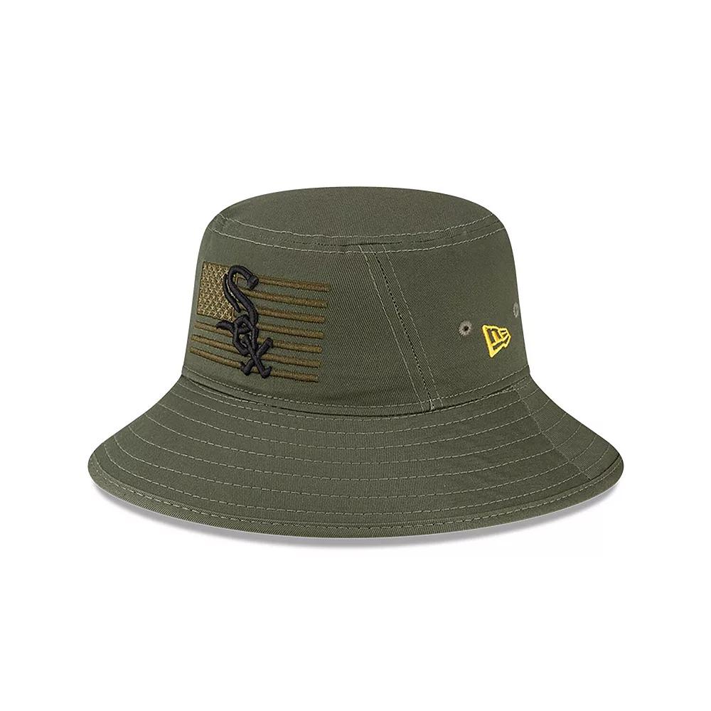 Men's New Era Green Chicago White Sox 2023 Armed Forces Day Bucket Hat,  Product Image