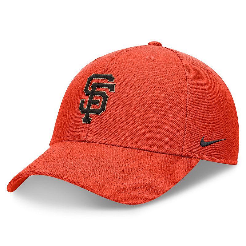 Men's Nike Orange San Francisco Giants Evergreen Club Performance Adjustable Hat,  Product Image