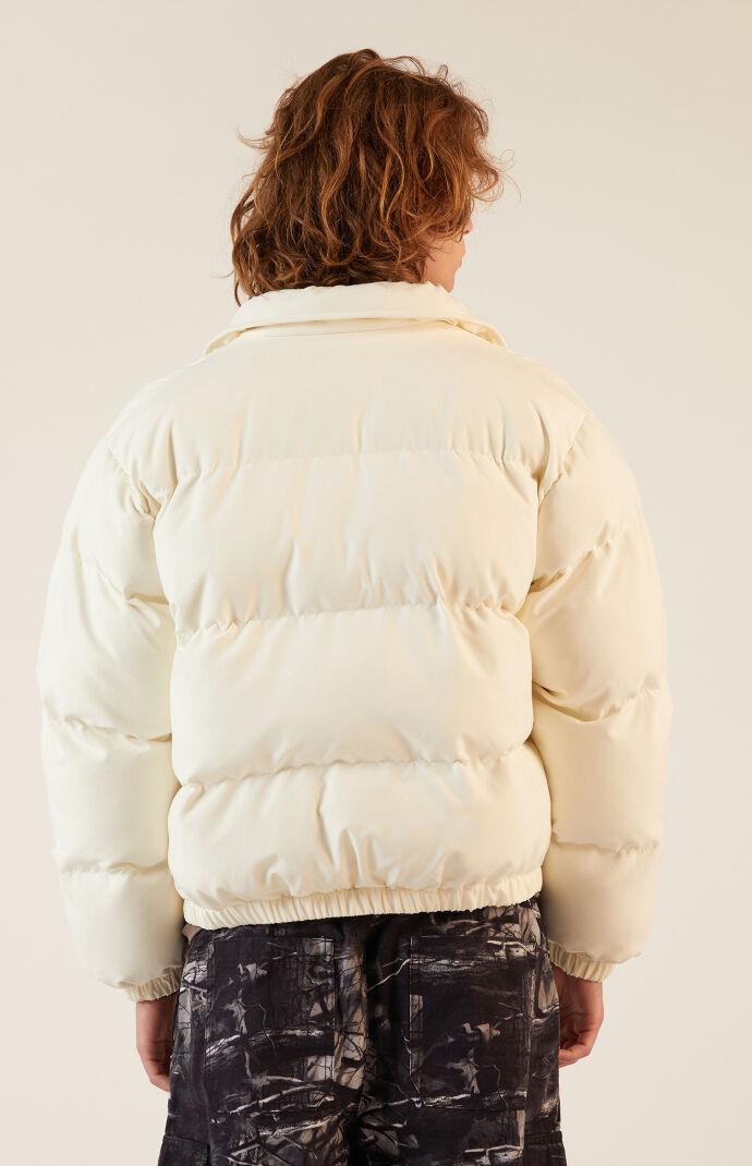 Cream Coaches Puffer Jacket Product Image