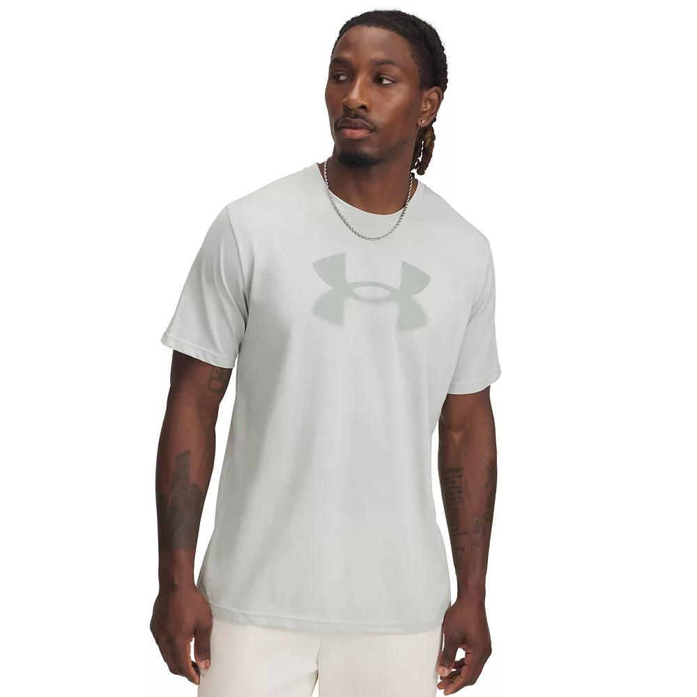 Men's Under Armour Reflective Big Logo Short Sleeve Tee, Size: Small, Hydro Grn Product Image